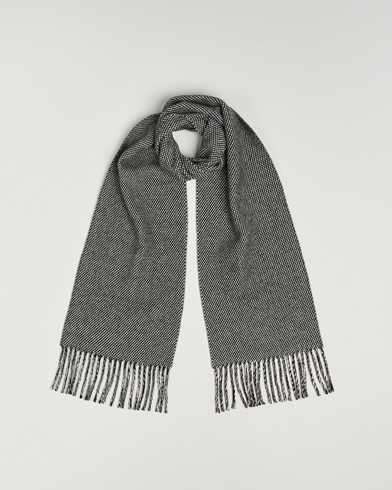 J.Lindeberg Jared Scarf Black Melange – Sort