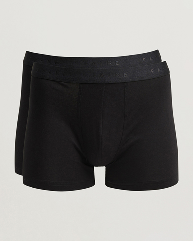 Falke 2-Pack Cotton Boxer Briefs Black – Sort