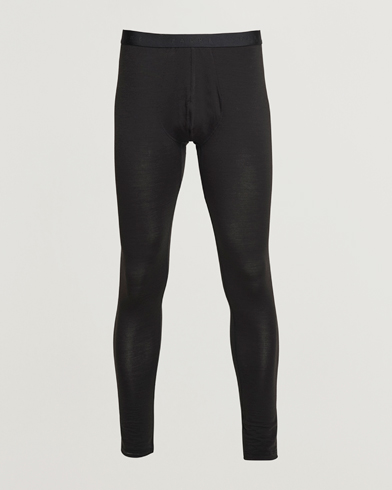 Falke Clima Wool Long Tights Black – Sort