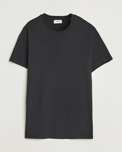 NN07 Percy Crew Neck T-Shirt Black – Sort