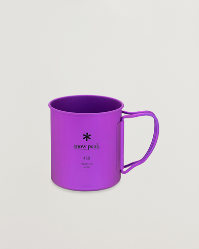 Snow Peak Single Wall Mug 450 Purple Titanium – Lilla
