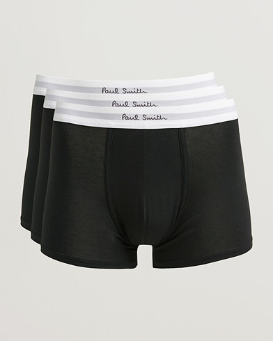 Paul Smith 3-Pack Trunk Black – Sort