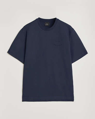 PS Paul Smith Casual Fit Happy T-Shirt Navy – Blå