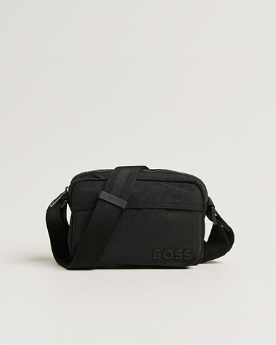 BOSS BLACK Catch Nylon Bum Bag Black – Sort