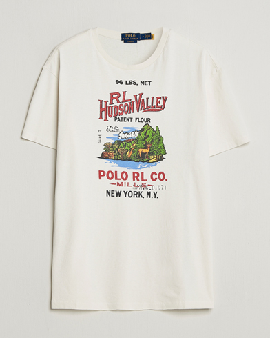 Polo Ralph Lauren Printed T-Shirt Nevis – Hvid