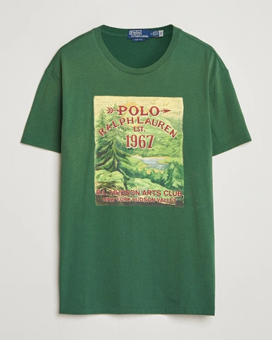 Polo Ralph Lauren Printed T-Shirt Grass Green – Grøn