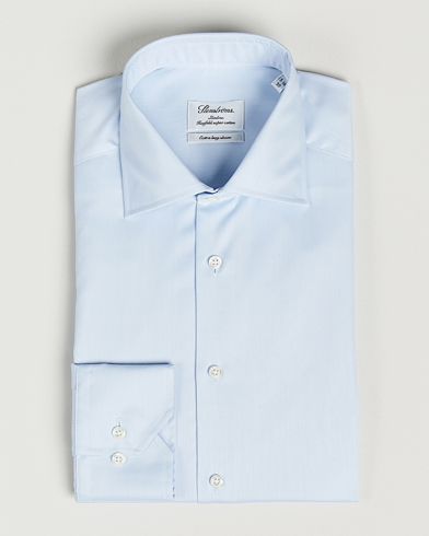 Stenströms Slimline X-Long Sleeve Shirt Light Blue – Blå