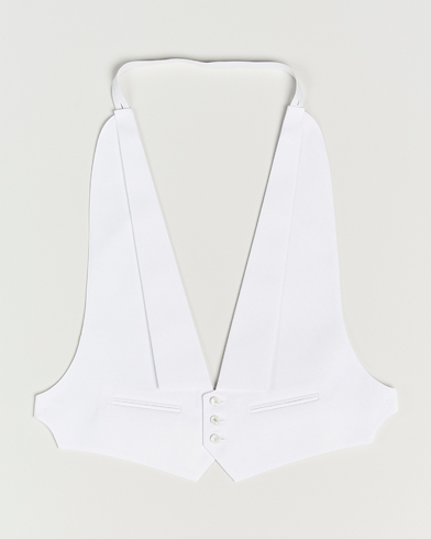 Stenströms Evening Waistcoat White – Hvid