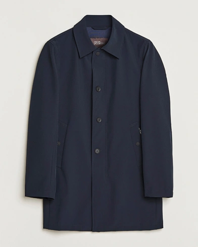 Herre | Oscar Jacobson | Oscar Jacobson Johnson Coat Navy