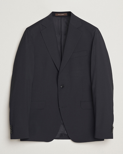 Oscar Jacobson Ego Wool Blend Blazer Black – Sort