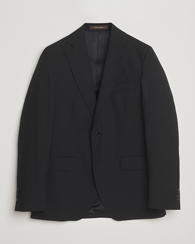 Sunflower Double Breasted Wool Blazer Black - CareOfCarl.dk