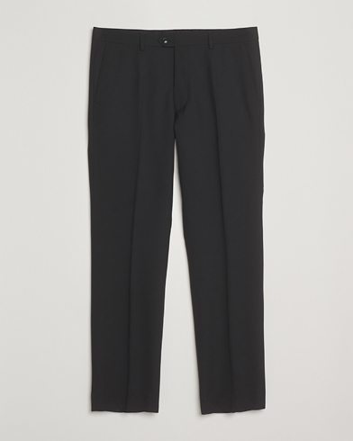 Oscar Jacobson Dandy Wool Trousers Black – Sort