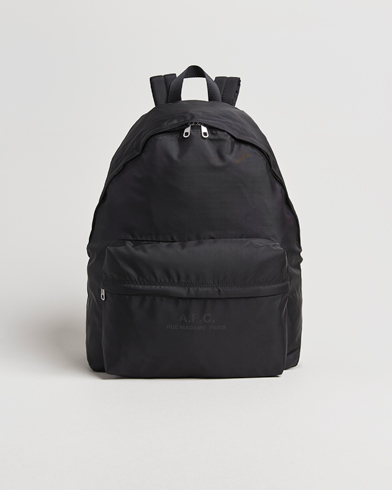 A.P.C. Backstage Nylon Cordura Backpack Black – Sort