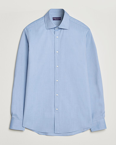 Ralph Lauren Purple Label Oxford Button Down Shirt Light Blue – Blå