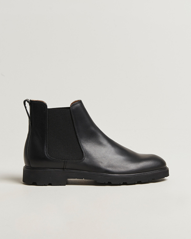 UBR Thunder Chelsea Leather Boot Black – Sort