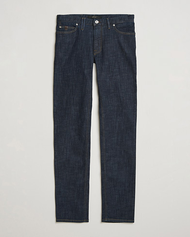 Brioni 5-Pocket Denim Dark Blue Wash – Blå