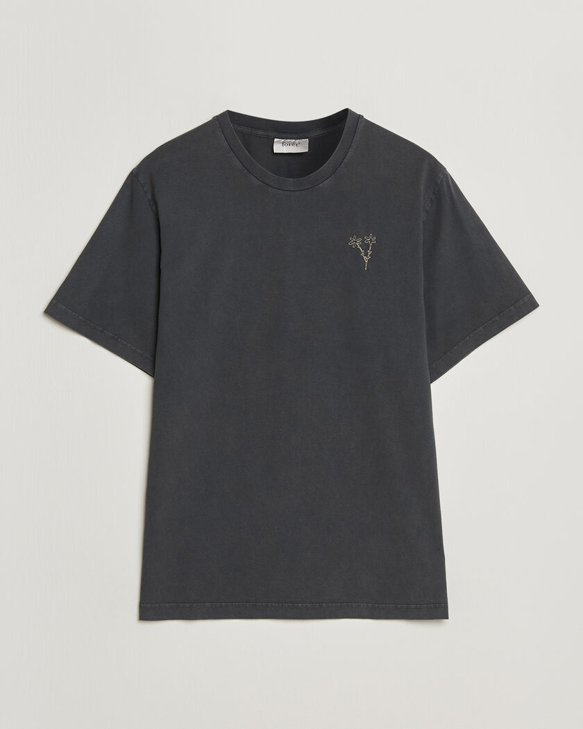 Forét Bouquet T-Shirt Washed Black – Grå