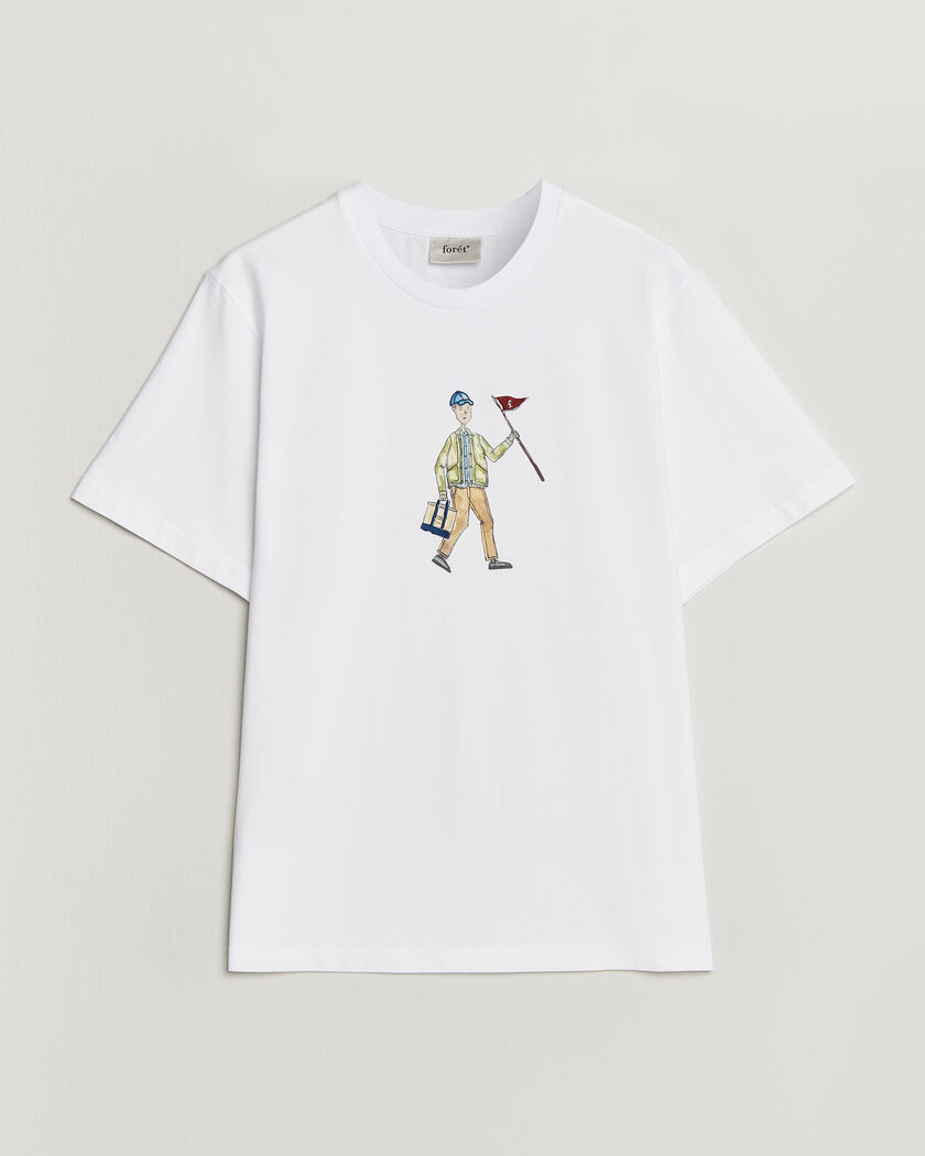 Forét Patrol T-Shirt White – Hvid