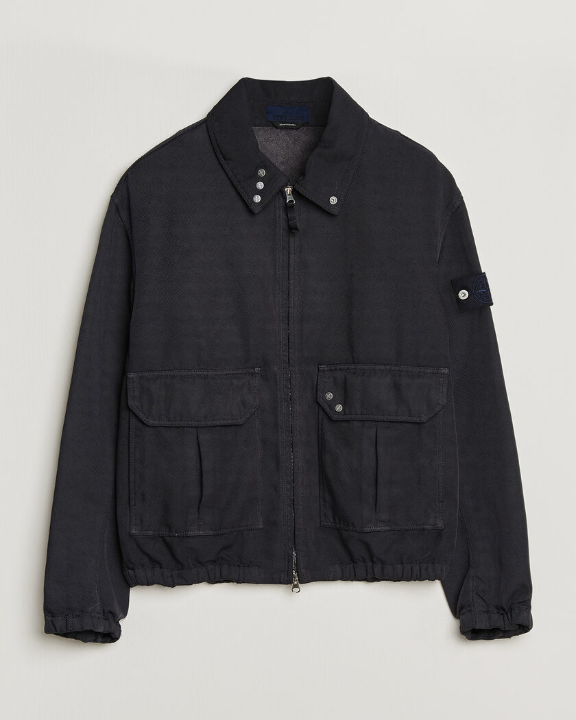 Stone Island Bomber Jacket Navy Blue – Blå