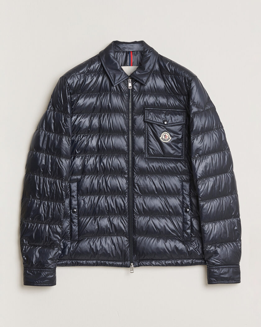 Moncler Mourillon Shirt Jacket Navy – Blå