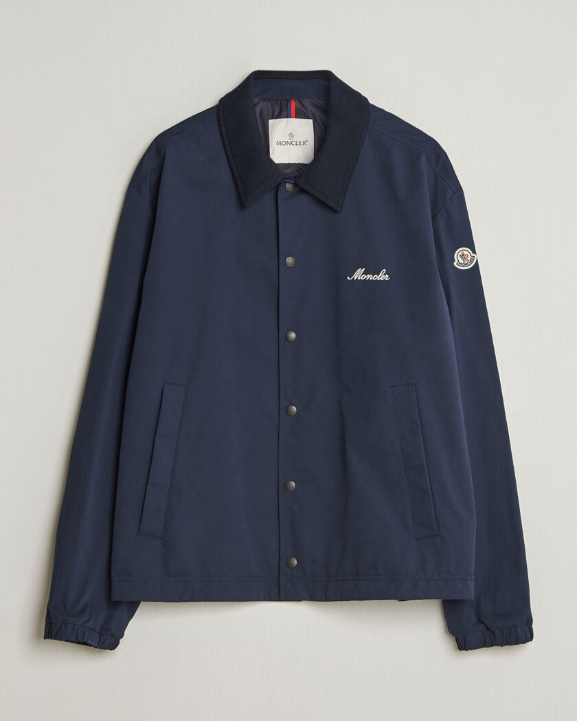 Moncler Arinell Shirt Jacket Navy – Blå
