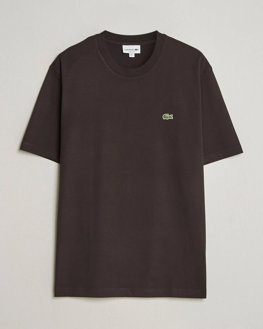 Lacoste Crew Neck T-Shirt Buffle Brown – Brun