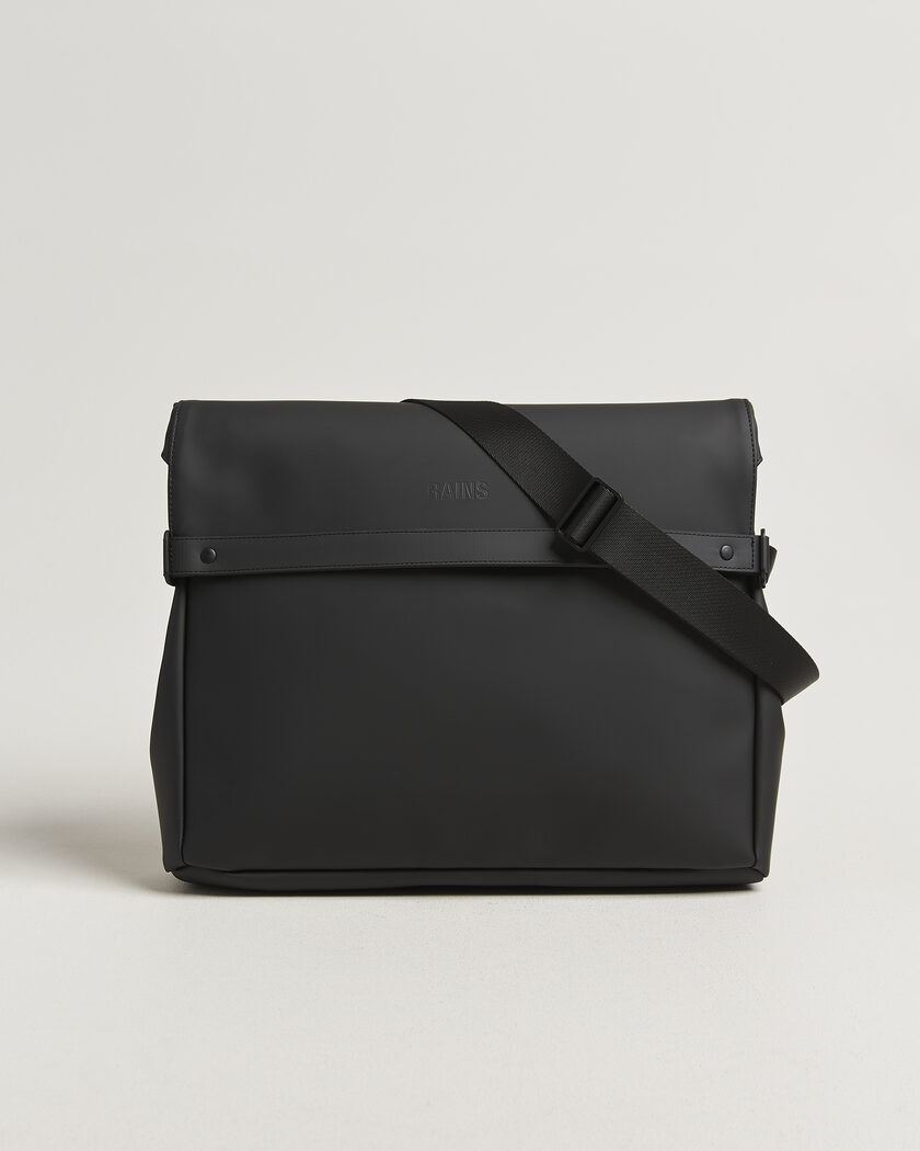 RAINS OTG Messenger Bag Black – Sort