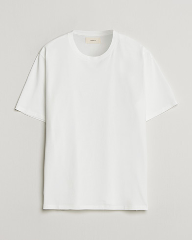 Jeanerica Delon Crew Neck T-Shirt Natural White – Hvid