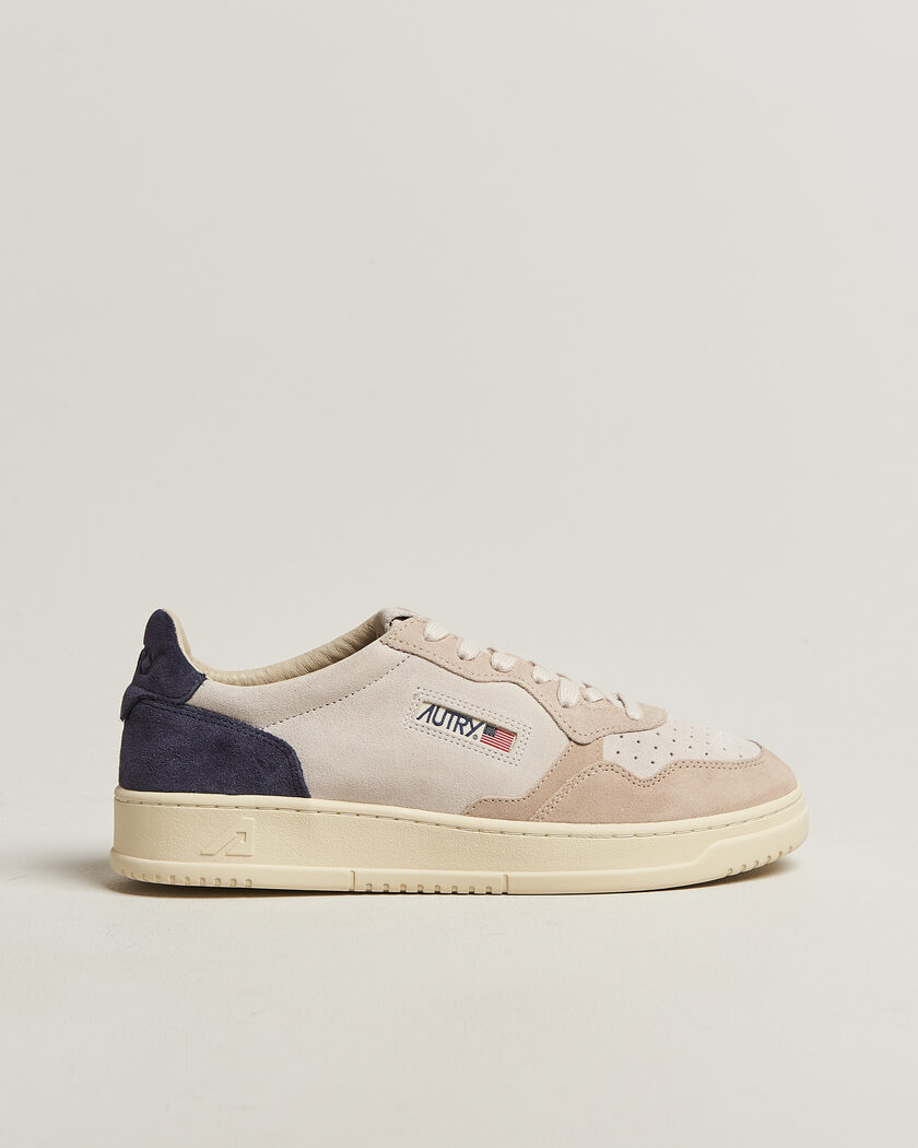 Autry Medalist Low Sneaker Blue/White/Sand – Flerfarvet