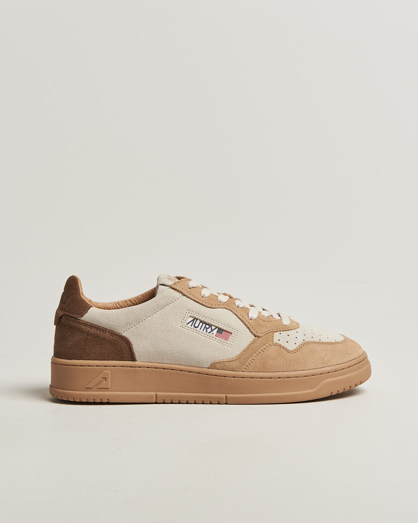 Autry Medalist Low Sneaker Tundra/Egg/Peanut – Flerfarvet