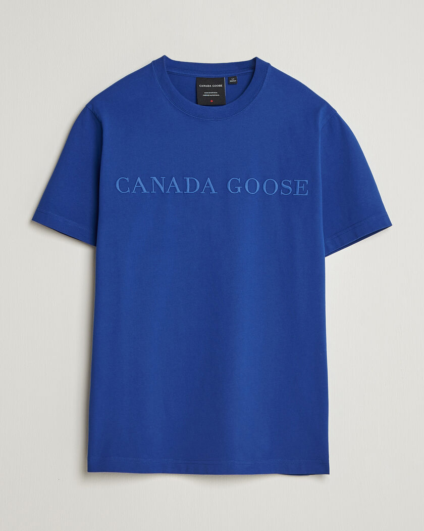 Canada Goose Vantage Wordmark T-Shirt Azurite Blue – Blå