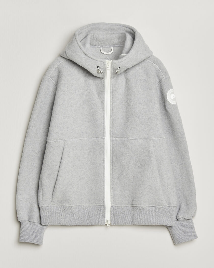 Canada Goose Chillwack Fleece Bomber Silverbirch Heather – Grå