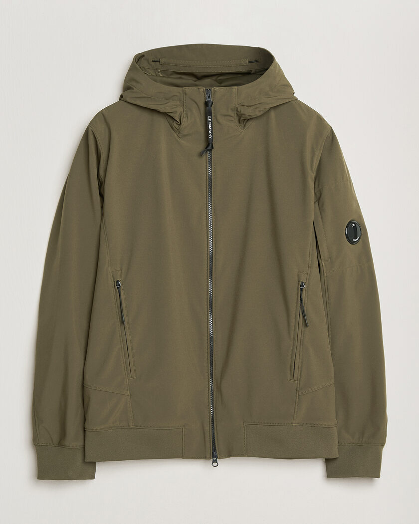 C.P. Company Shell R Hooded Jacket Dark Green – Grøn