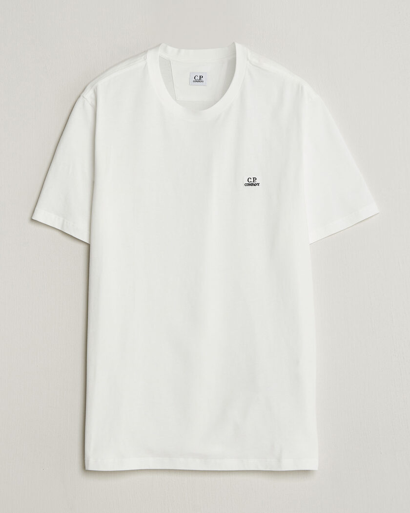 C.P. Company Short Sleeve Small Logo T-Shirt White – Hvid