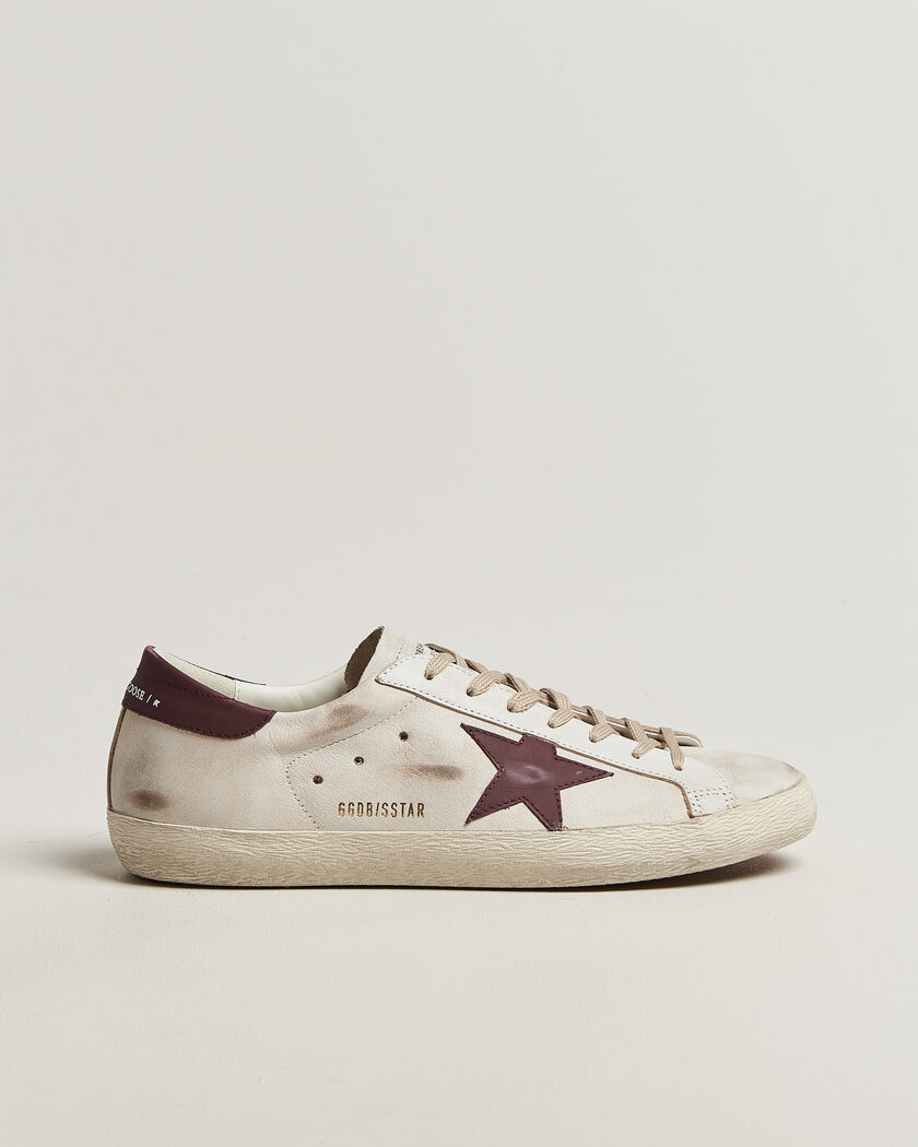 Golden Goose Super-Star Sneakers White/Red – Hvid