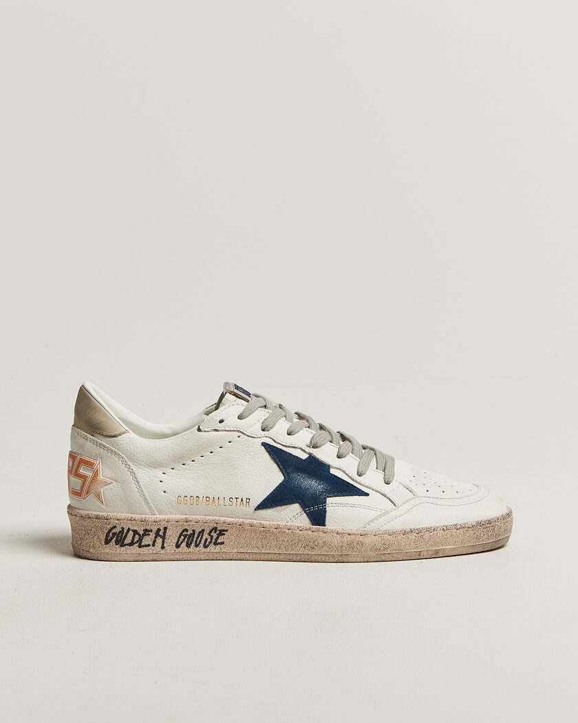 Golden Goose Ball Star Sneakers White/Ice – Hvid