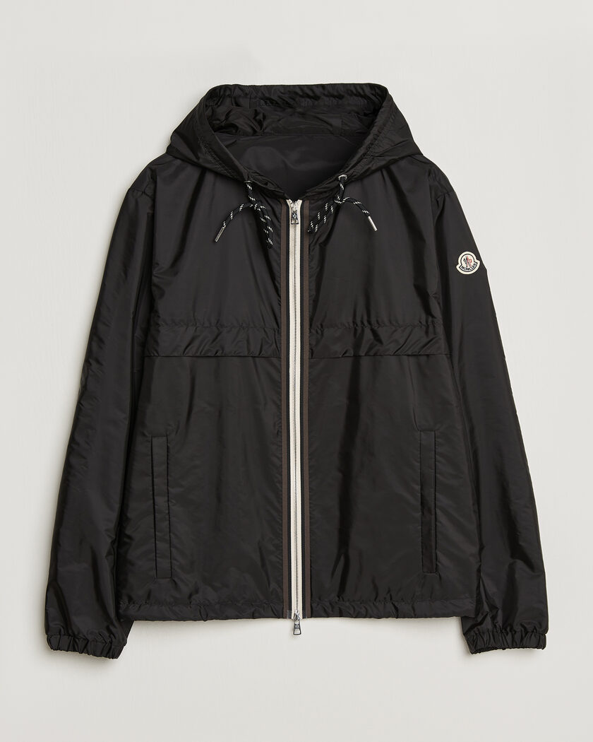 Moncler Nidge Hooded Jacket Black – Sort
