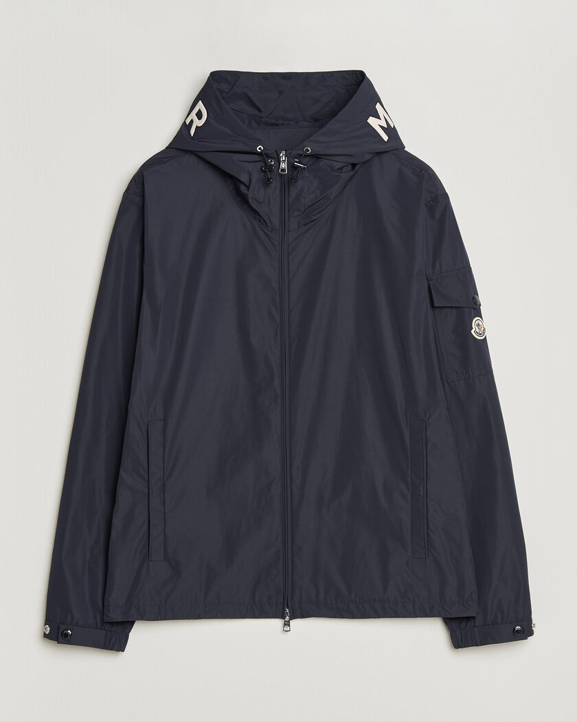 Moncler Sassiere Hooded Jacket Navy – Blå