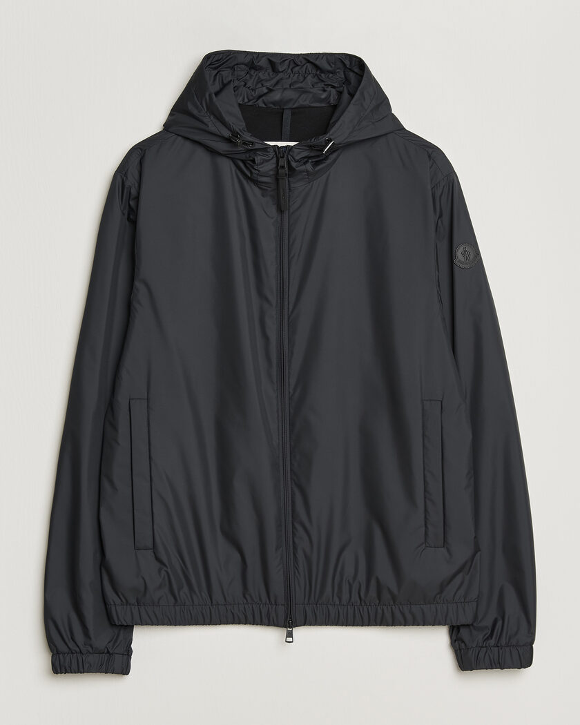 Moncler Domene Hooded Jacket Black – Sort