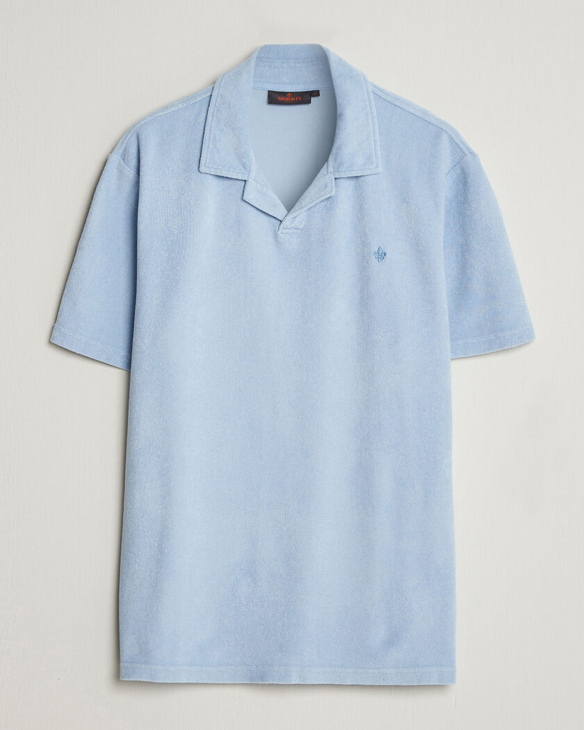Morris Delon Terry Shirt Light Blue – Blå