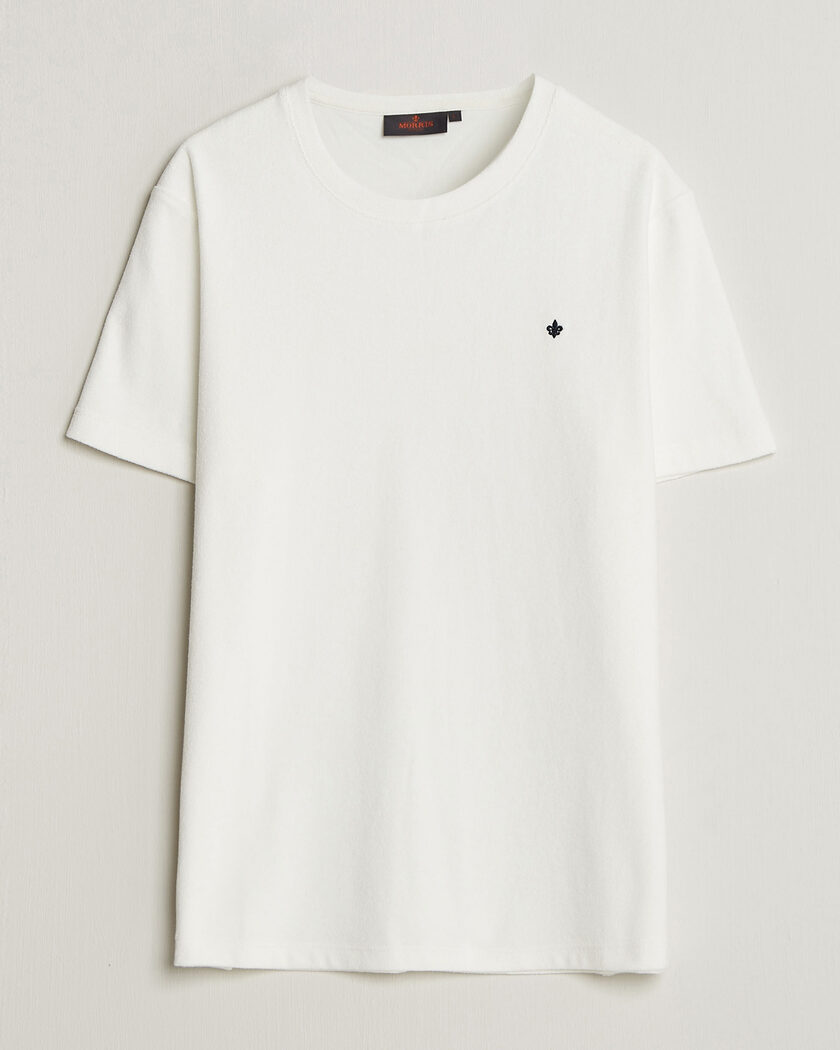 Morris Delon Terry Tee Off White – Hvid