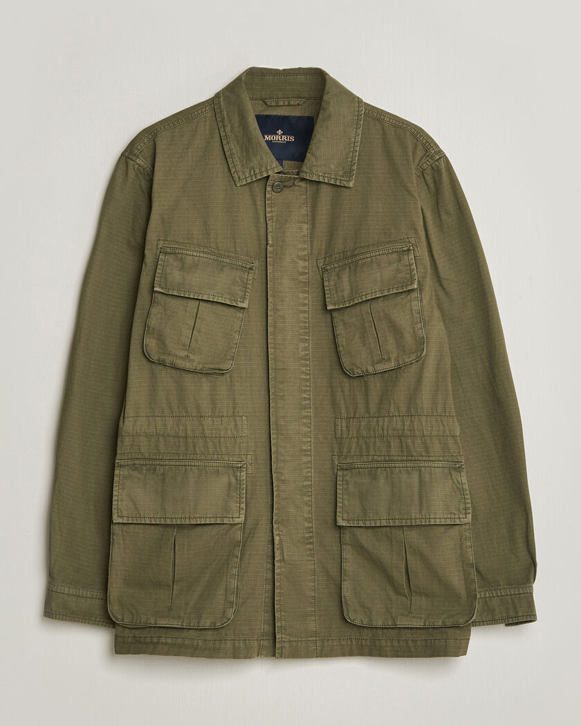 Morris Graham Field Jacket Olive – Grøn