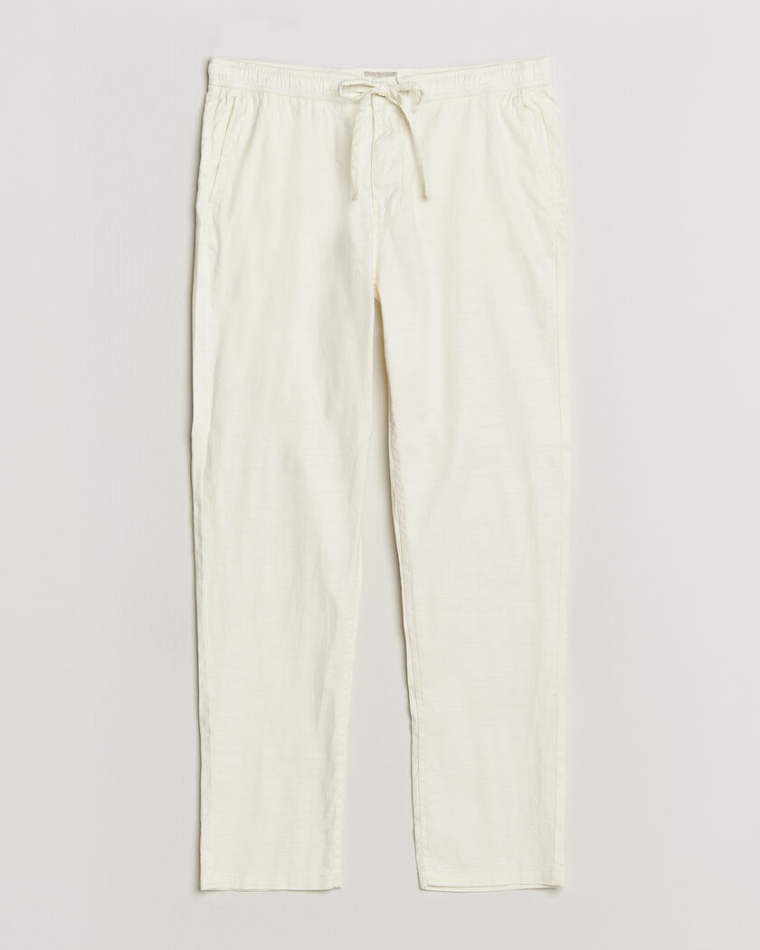 Morris Fenix Linen Trousers Off White – Hvid