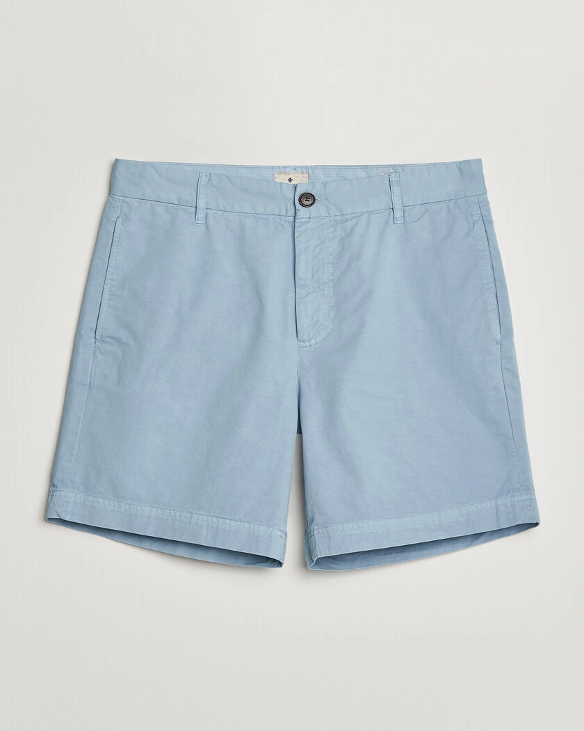 Morris Original Chinos Shorts Light Blue – Blå