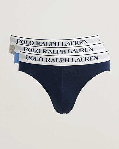 Polo Ralph Lauren 3-Pack Brief Navy/Harbour Island/Andover – Flerfarvet