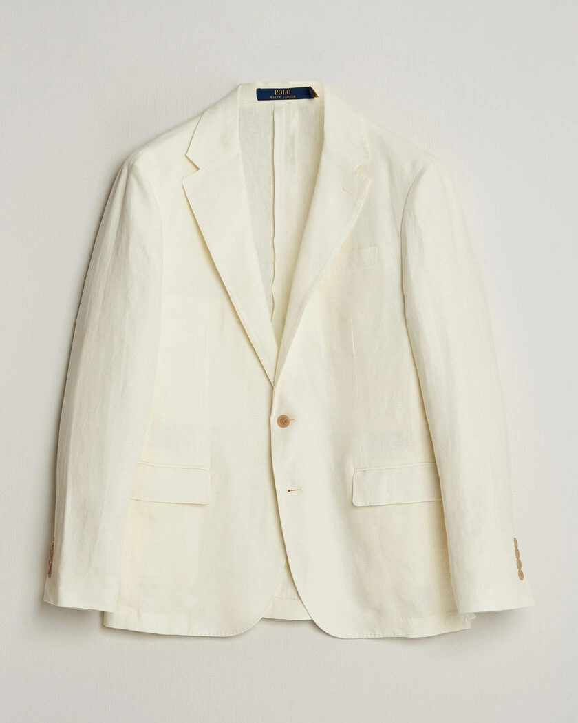 Polo Ralph Lauren Linen Sportcoat Cream – Hvid