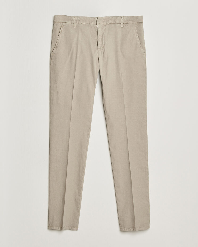 Dondup Spiritisimo Linen Stretch Chinos Beige – Beige