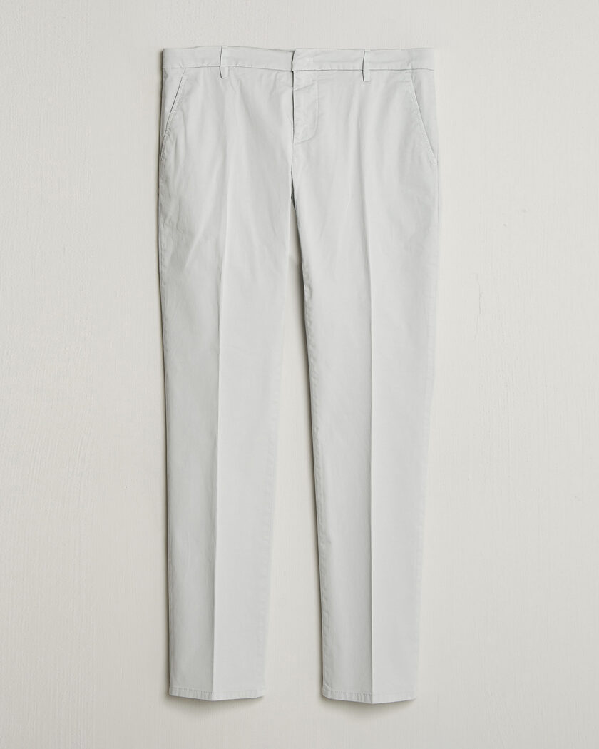 Dondup Spiritisimo Cotton Chinos Light Grey – Grå
