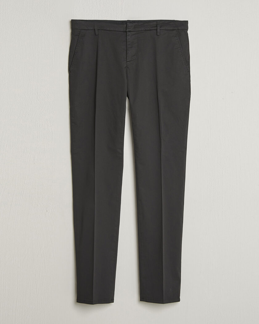 Dondup Spiritisimo Cotton Chinos Black – Sort