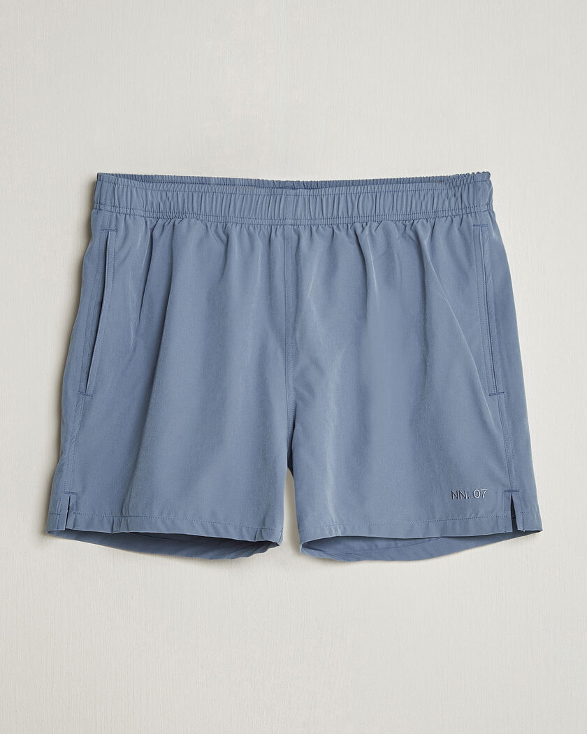  NN07 Holiday Swimshorts Stone Blue – Blå